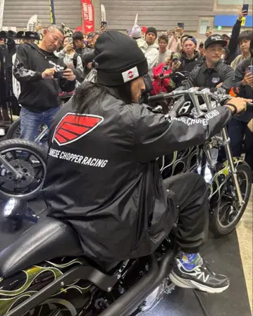 Japanese Chopper Racing 나일론 자켓 L 사이즈
