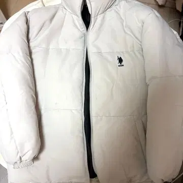 USPA 화이트 다운 자켓