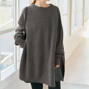 새상품 Spick and Span 2WAY 롱 슬릿 튜닉 풀오버