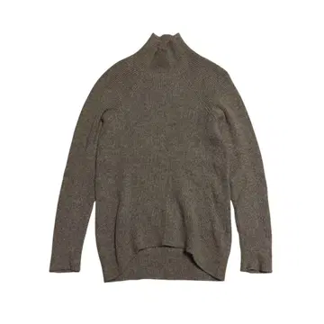 FACTORY 팩토리 모 100% 리브 니트 모크넥 스웨터 2