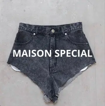 MAISON SPECIAL 데님 이너 쇼츠 38