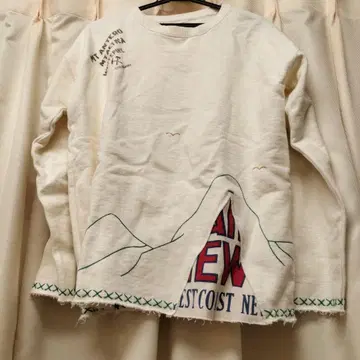 새상품급 속기모 MT ANTERO 산 디자인 맨투맨