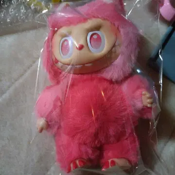 러브브 핑크 퍼 캐릭터 인형