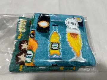 페이러 러브러리 파티 일단 맥주로! 손수건 2장 세트 미사용 새상품