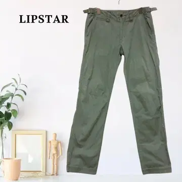 zC206 [ S ] LIPSTAR 카고 팬츠 치노 팬츠 허리 버클