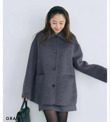 BASEMENT online maaya 디자인 [ 리버 미들 코트 ]