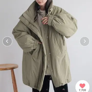 로리즈팜 몬스터 코트 카키