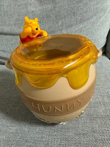 푸우 허니팟 완구 디즈니 팝콘 바스켓