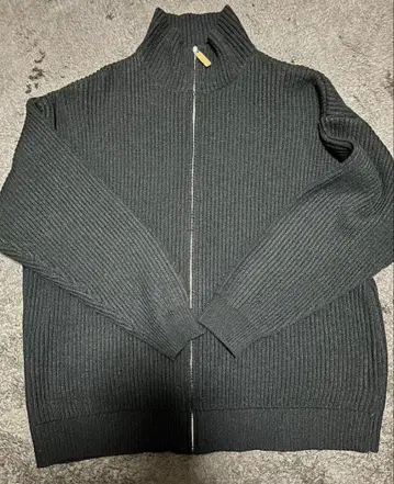 프릭스스토어 빅 실루엣 드라이버 니트 블랙 M 사이즈