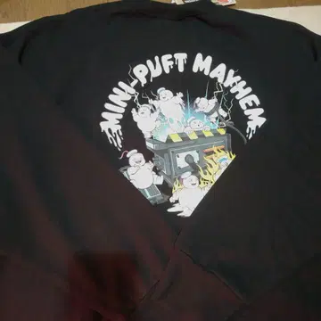 마쉬멜로우맨 트레이닝복 L 고스트버스터즈 속기모 백프린트