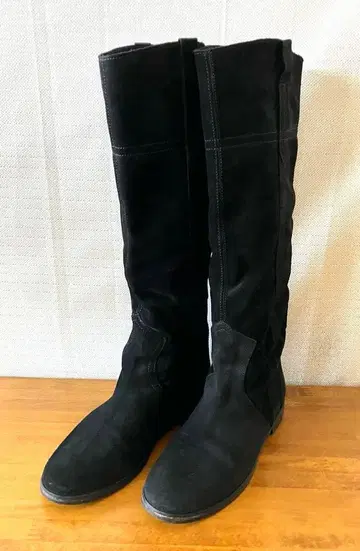 BOEMOS 보에모스 스웨이드 롱 부츠