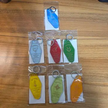 캡슐 복권 유성의 록맨 D상 모텔 키링 전 7종 세트