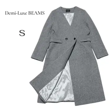 [ 데미룩스 빔즈 ] Demi-Luxe BEAMS 체스터 코트 그레이