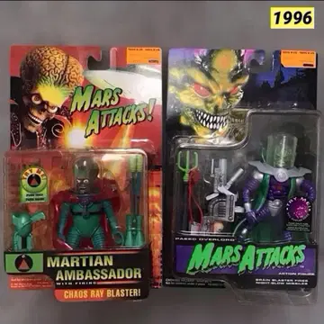 마즈 어택 MARS ATTACKS 피규어 2세트 새상품