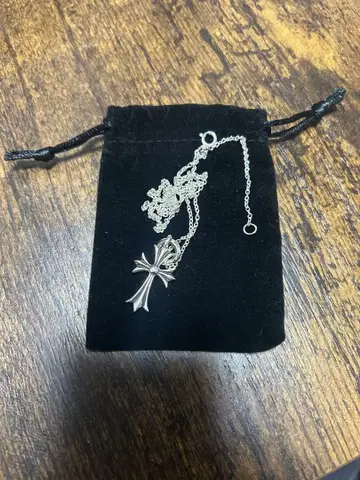 실버 쉴드 50cm 목걸이