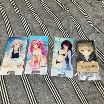 아오노 카나타노 포리듬 아크릴 스마트폰 스탠드 4종