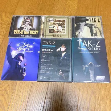 TAK-Z CD DVD 6장 세트 레게 결혼식