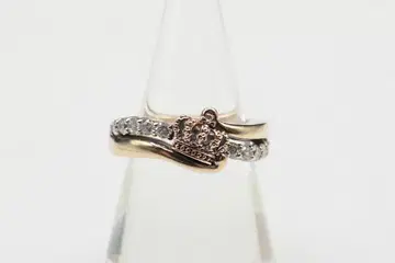 새상품급 11호 저스틴 데이비스 크라운 반지 골드 SRJ487