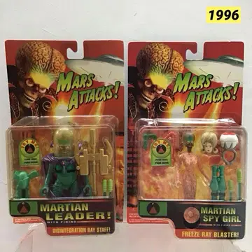 마즈 어택 MARS ATTACKS 피규어 2개 세트 새상품