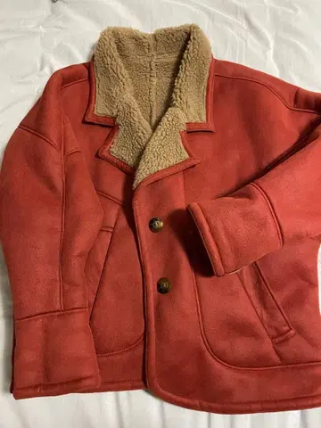 moussy 무스탕 코트