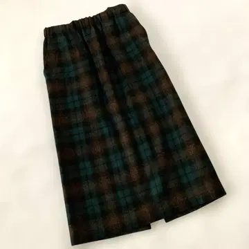 오닐 오브 더블린 롱 타이트 스커트 체크