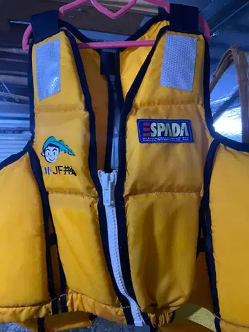 SPADA 구명 조끼 옐로우 컬러 JF 공제