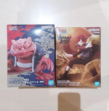 나루토 질풍전 가마분타 가아라 피규어 2체 세트