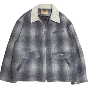 LAND-N-LAKES 옷깃 코듀로이 옴브레 블루종 스포츠 자켓 L