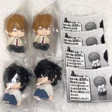 미개봉 새상품 데스노트 어깨 쿵 야가미 라이토 L 4세트