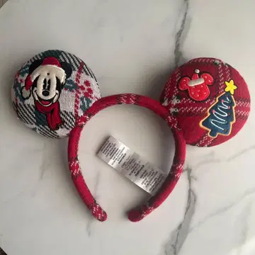 [ 새상품급 ] 미국 한정판 미키 크리스마스 머리띠