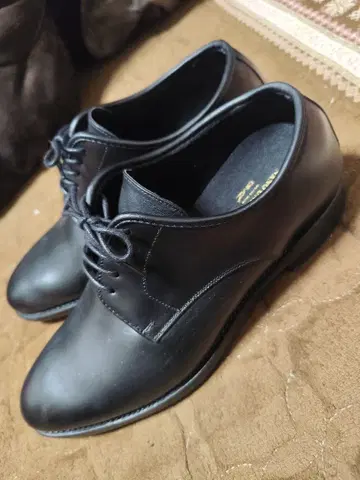 나노 유니버스 블랙 드레스 슈즈