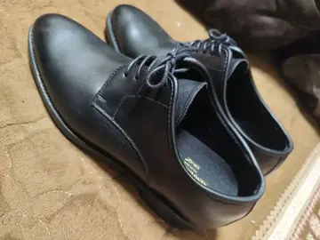 나노 유니버스 블랙 드레스 슈즈