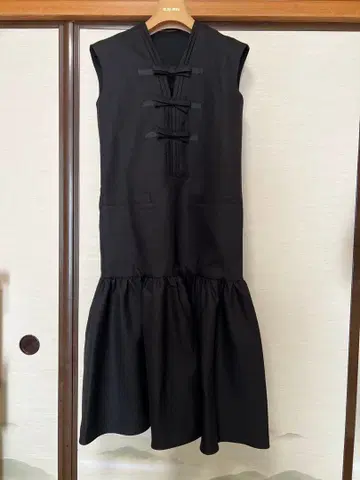 [ BIRTHDAY BASH ] 트리플 리본 페플럼 드레스