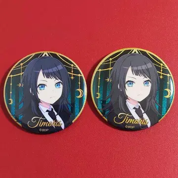 뱅드림 avemujica 하치만 카린 티모리스 로손 한정판 캔뱃지 2개