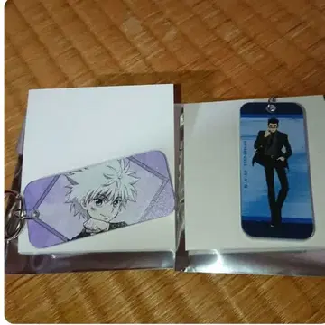 HUNTER x HUNTER 키루아 레오리오 택 키링