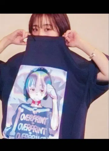 Overprint POP ART Tee 셔츠 나에나노 선착순