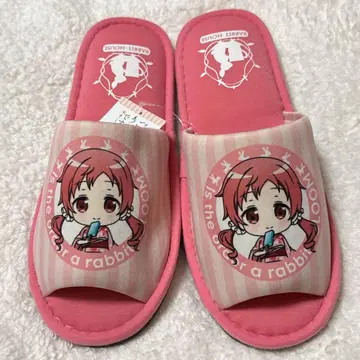 주문은 토끼입니까? BLOOM 시마무라 메구 슬리퍼 양말 주문토끼