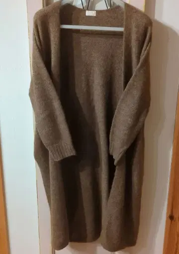 소노 니트 롱 가디건 익명 배송