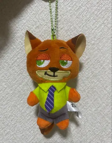 닉 와일드 봉제 인형 키링 디즈니 주토피아