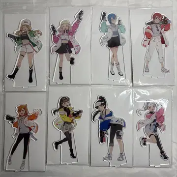 E 러브 라이브! 슈퍼스타 아크릴 스탠드 빌리지 뱅가드 세트