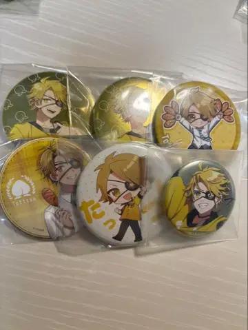 컬러풀 피치 타츠 타츠 캔뱃지, 카드 세트