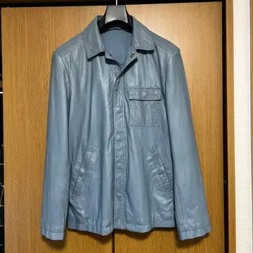 JOSEPH HOMME 가죽 자켓 48 라이트 블루