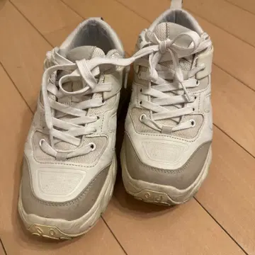 ZARA 스니커즈 통굽 사이즈 40