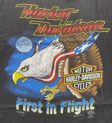 Harley-Davidson First in Flight 80s 티셔츠