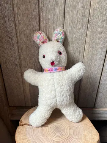 핸드메이드 토끼 토끼 봉제 인형 테디베어