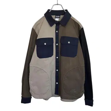 gym master 멀티 컬러 스트레치 트윌 원단 워크 셔츠