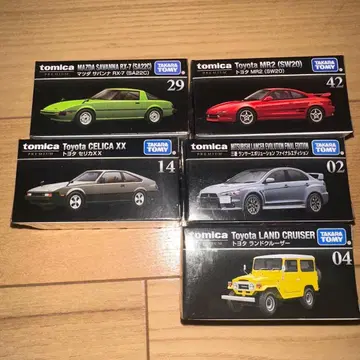 토미카 프리미엄 5대 세트