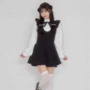 Meltie 큐르후와 셋업 블랙