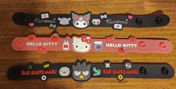 산리오 러버 밴드 키티 쿠로미 배드마츠마루