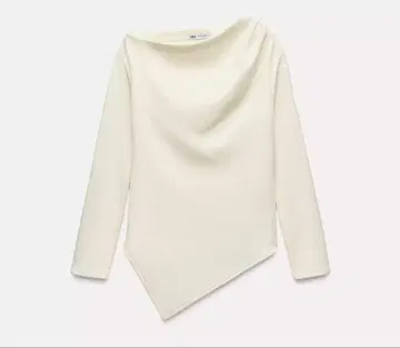 택 포함 새상품 ZARA 비대칭 상의
